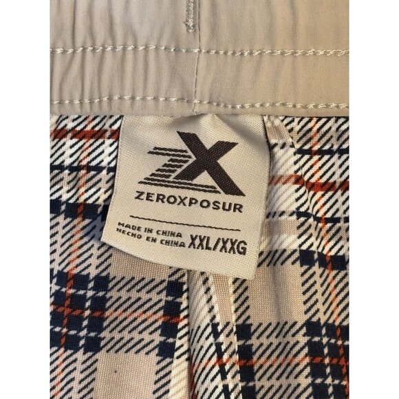 ZeroXposur Linea Stretch Pants Men's XXL Gravel Elastic Waist Drawcord Pockets - Picture 4 of 10